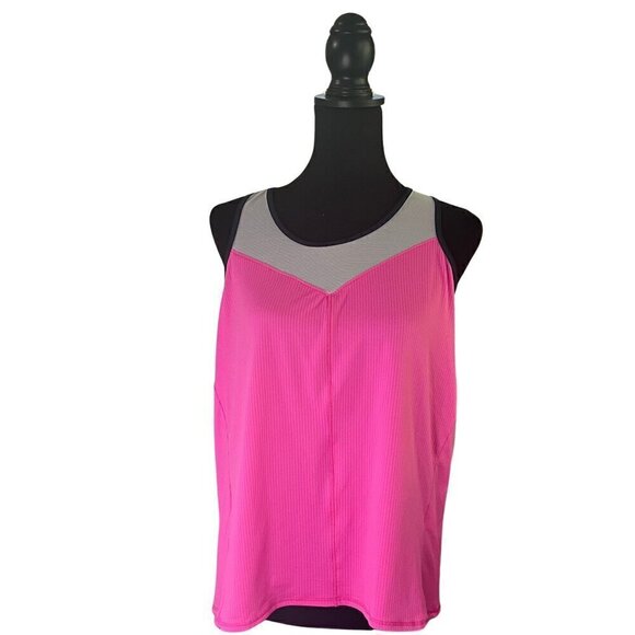 Lucky in Love Racerback Tank, Size Large - Picture 1 of 9